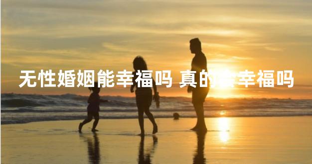 无性婚姻能幸福吗 真的会幸福吗